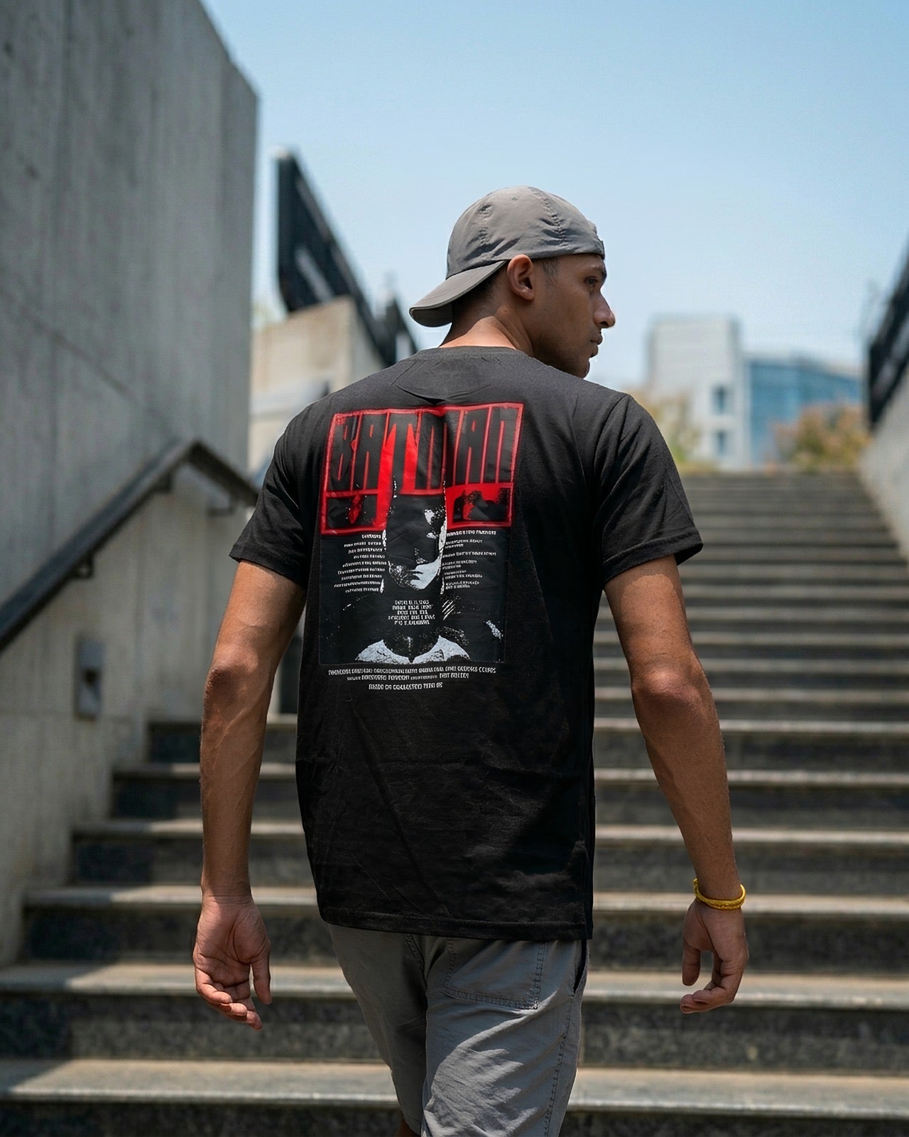 The Batman Oversized Graphic T-Shirt