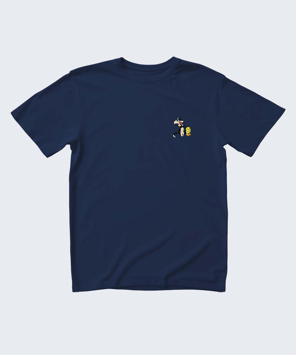 Tweety & Sylvester Graphic Oversized T-Shirt