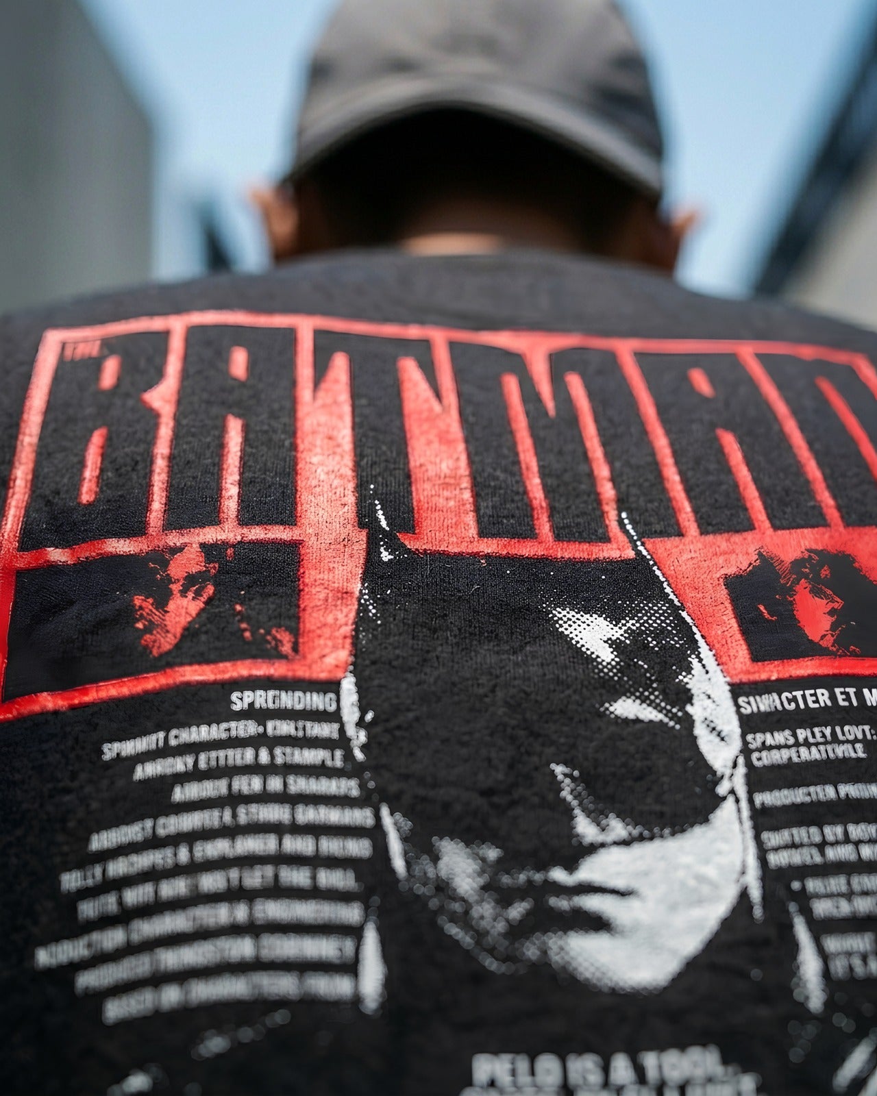 The Batman Oversized Graphic T-Shirt