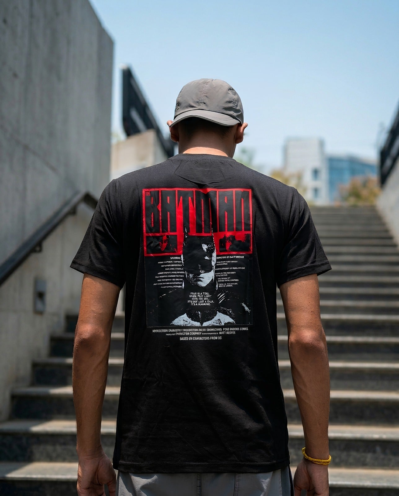 The Batman Oversized Graphic T-Shirt