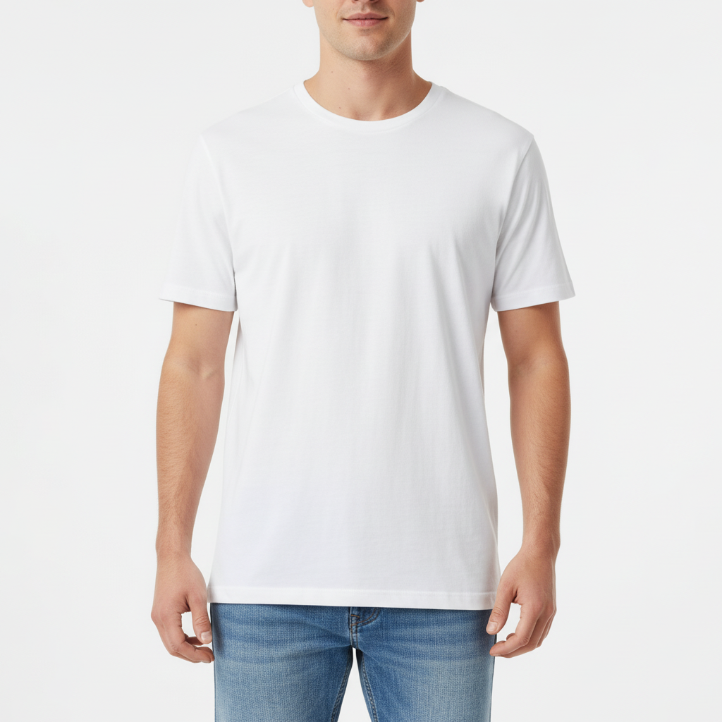 White Regular Fit T-Shirt